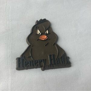 Vintage 90s Henery Hawk Looney Tunes Fridge Magnet Warner Bros Cartoon Character